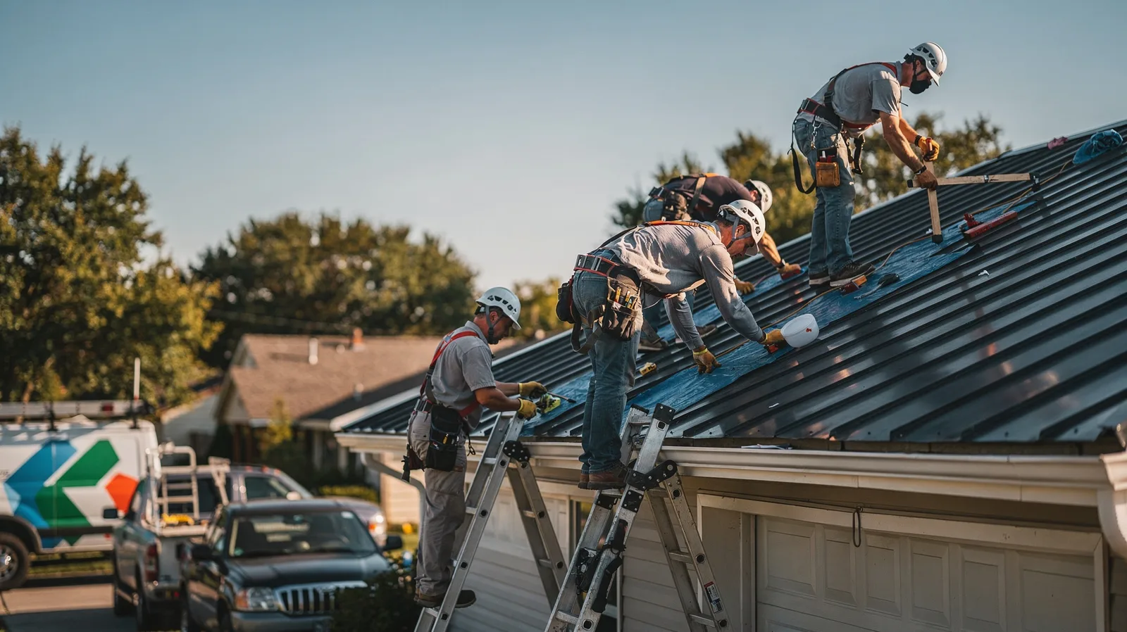 Metal Roof Installation in West Newton, IN near me
